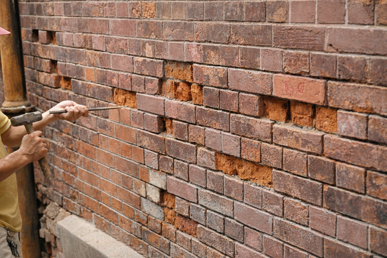 Brick repair in Liberty Lake, WA